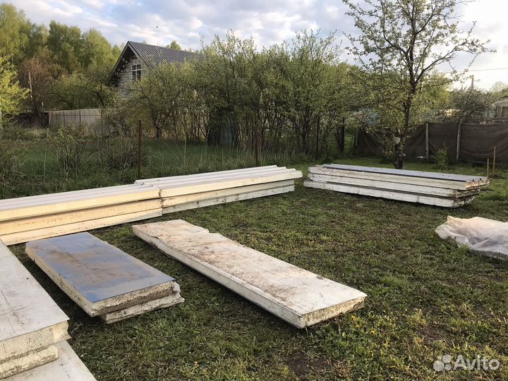 Сэндвич панели б/у