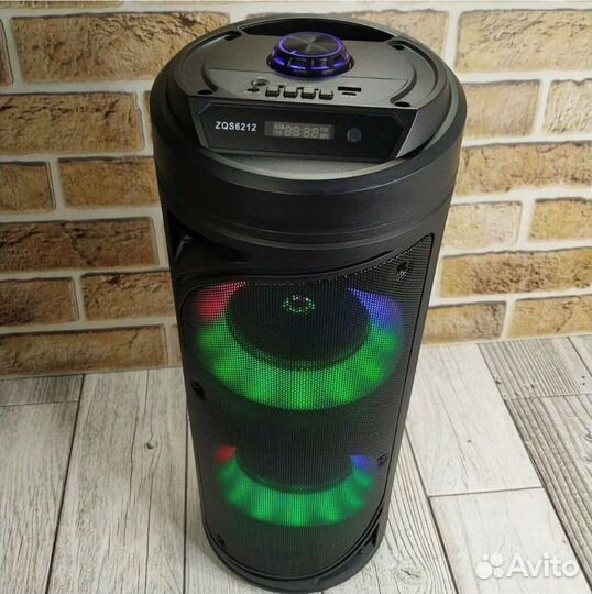 Мощная Блютуз Колонка ZQS-6212