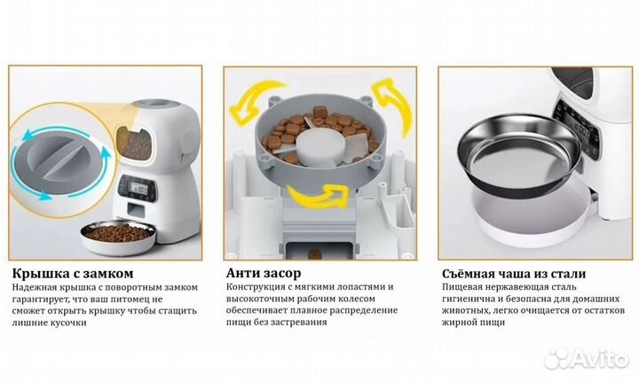 Кормушка автоматическая с таймером