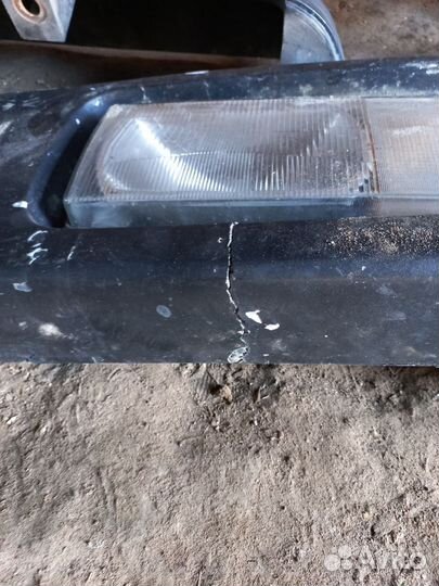 Спойлер бампера нижний mercedes NG SK