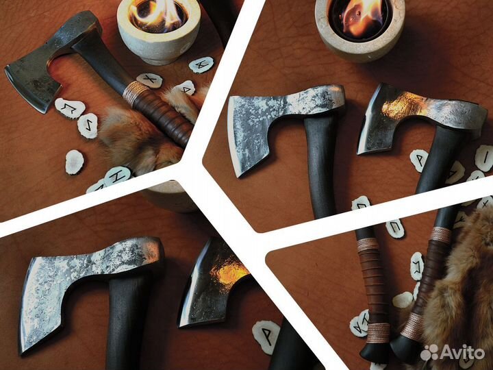 Топор универсальный. Стиль. Ручная ковка. Вечный