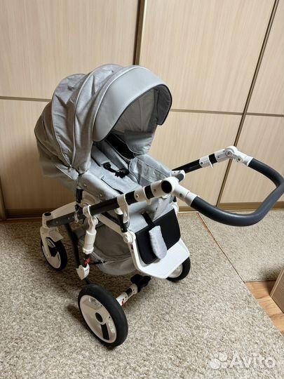 Коляска Adamex Monte carbon 2в1