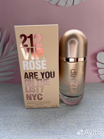 Парфюм Carolina Herrera 212 VIP Rose (Euro)