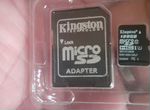 Карта памяти MicroSD Kingstone 128 gb