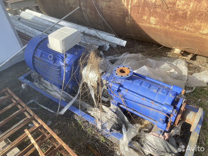 Насос вакуумный водокольцевой