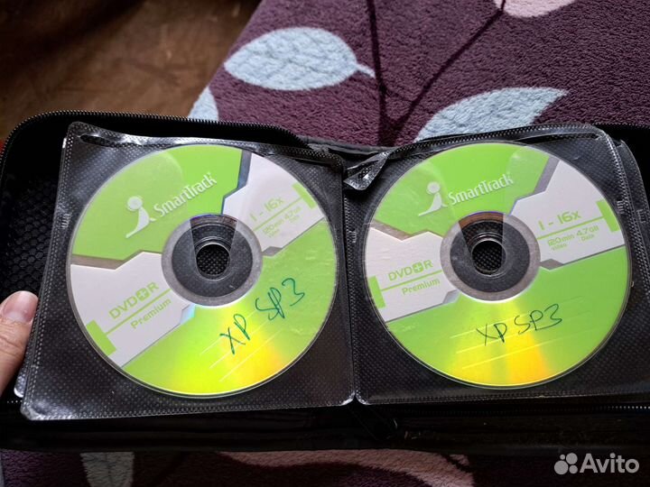 Диски с программы в сумке