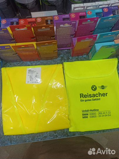 Жилет сигнальный BMW в сумочке