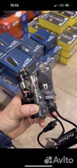 Лед лампы с линзой