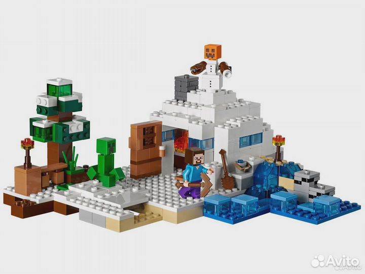 Аналог Minecraft (Снежное убежище - 21120)