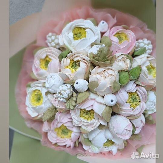 Зефирные цветы