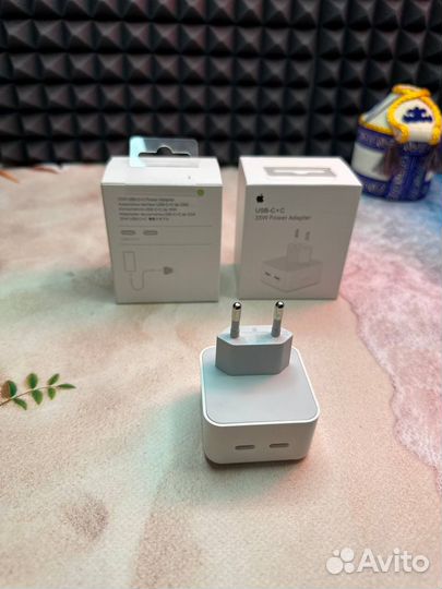 Блок зарядки iPhone 35W