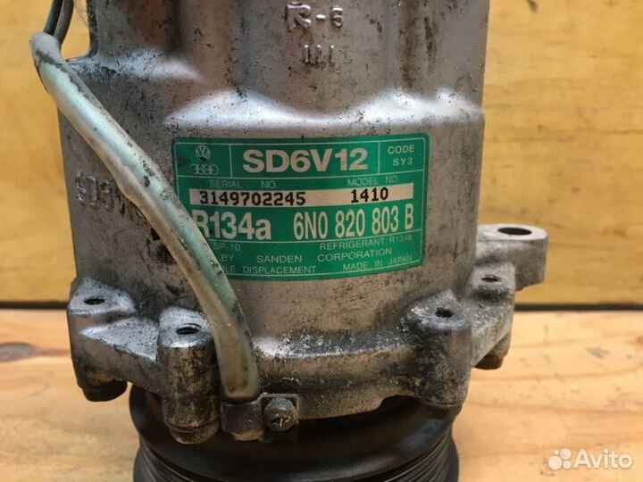 Компрессор кондиционера Volkswagen Lupo 6X1 BBY