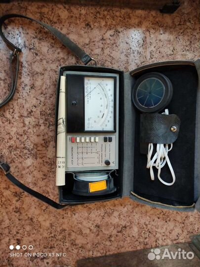 Люксметр ю117