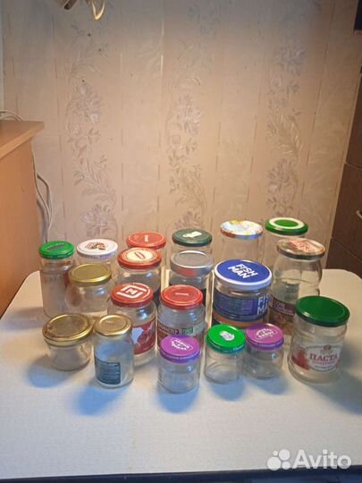 Стеклянные банки 0,1-0,25-0,35-0,55 литра