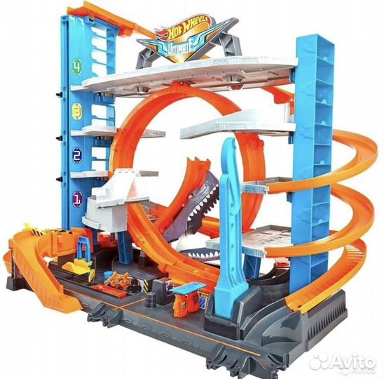 Набор игровой Hot Wheels Сити Невообразимый гараж