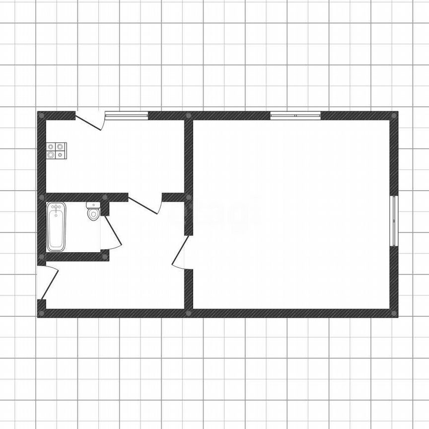 Квартира 1-комн. 34.6 м² в Ярцево — фото 20 из 20