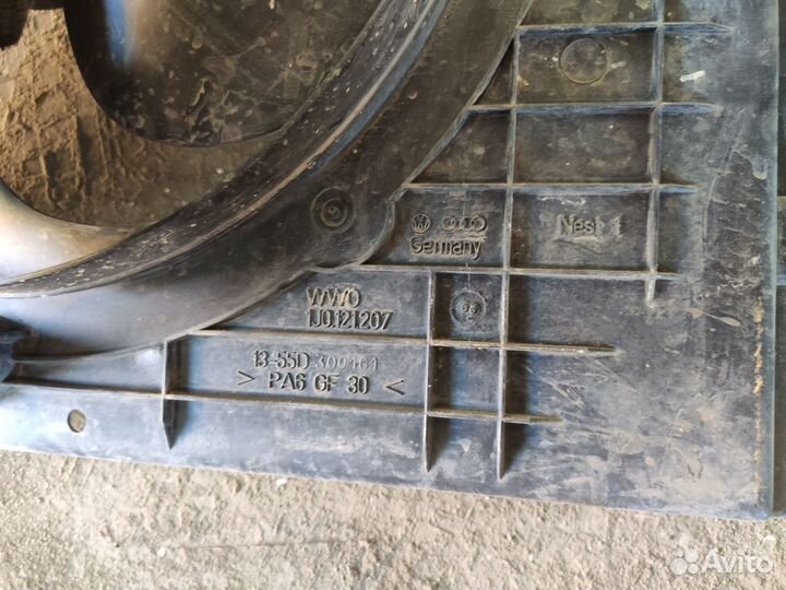 Вентилятор радиатора Skoda Octavia A4 1J0121207