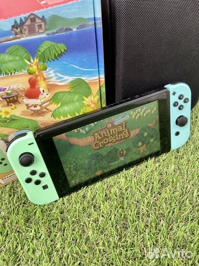 Nintendo switch animal crossing edition