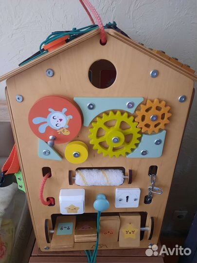 Бизиборд домик большой