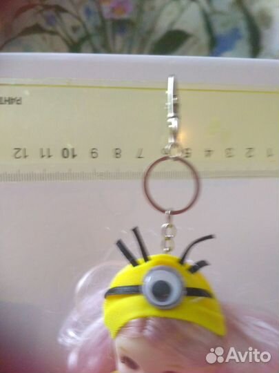 Кукла-брелок шарнирная новая 15 см