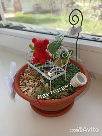 Флорариум, цветочные композиции, подарки