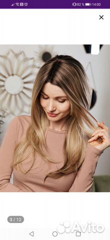 Парик, термоволокно