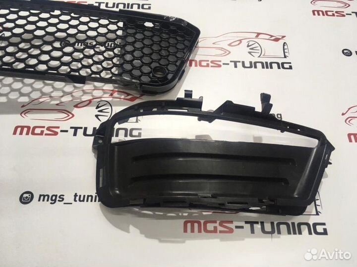 Комплект сеток в бампер на Mercedes S63 AMG 221