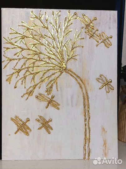 Интерьерная картина текстурная