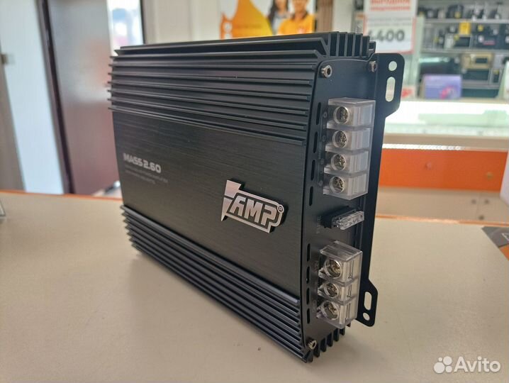 Усилитель 2 канальный AMP mass 2.60