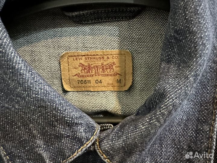 Джинсовая куртка мужская levis