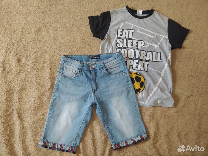 Пакет летних вещей на мальчика 146 152 см