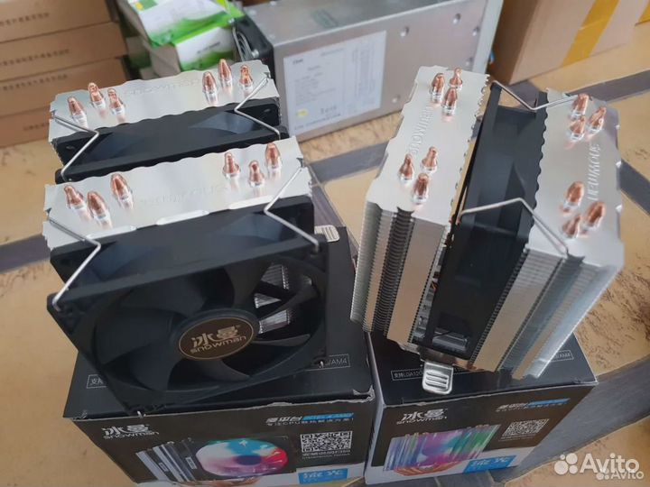 Кулер процессора Snowman 6 трубок