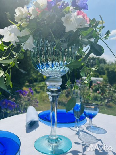 Ваза / подсвечник аренда декор свадебных столов