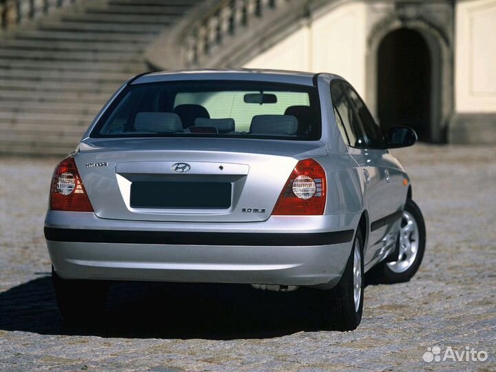 Бампер задний Hyundai Elantra-XD, с 2004 г