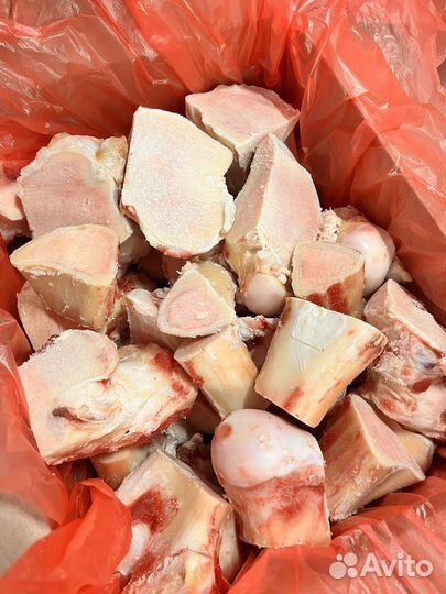 Кость говяжья мозговая для первого, на бульон