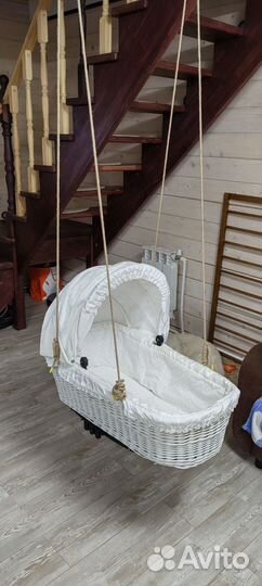 Люлька колыбель плетеная