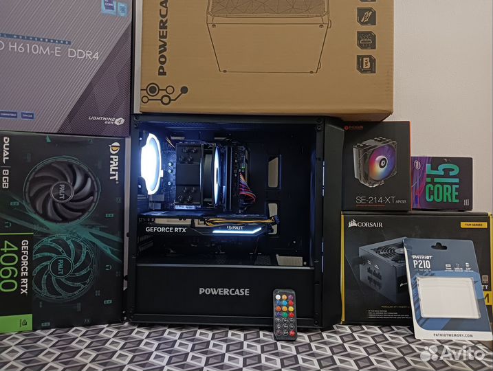 Игровой пк i5-12400F / RTX 4060 TI 16GB