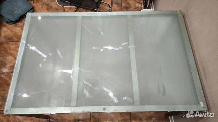 Стол обеденный стеклянный