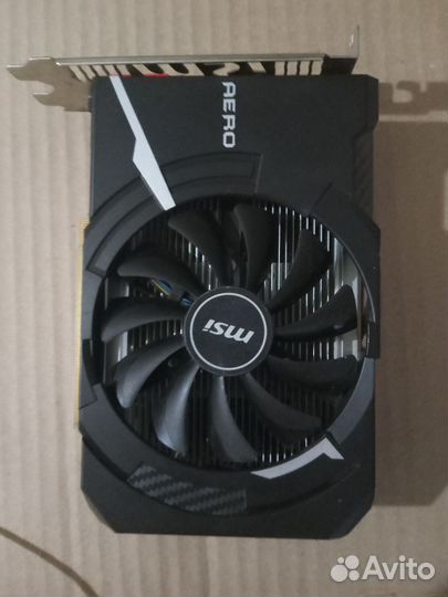 Видеокарта msi amd radeon rx 550 aero itx oc 2gb