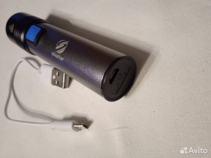 Светодиодный фонарик новый