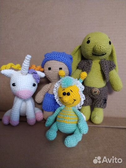 Вязанные игрушки