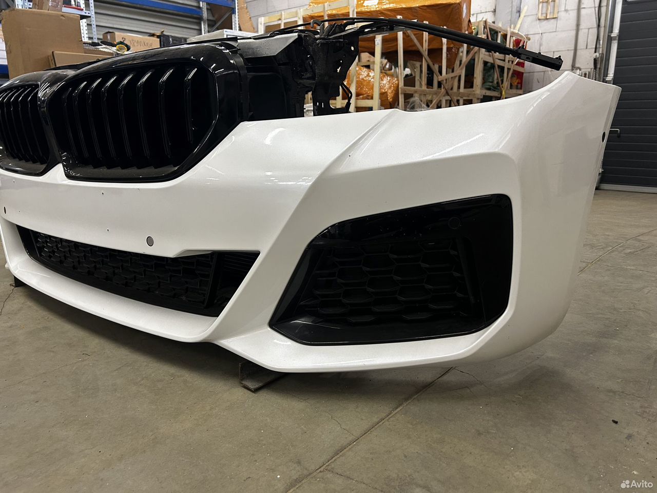 Ноускат на bmw g30 рестайлинг