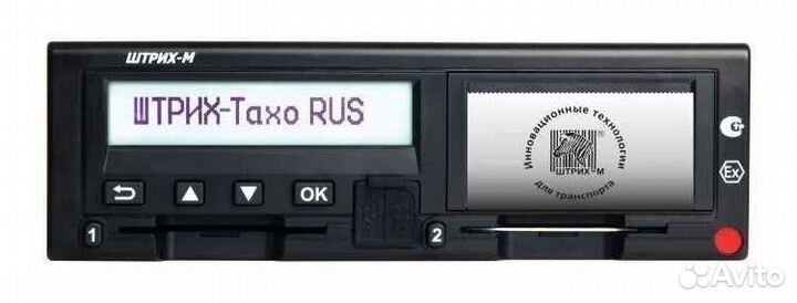 Тахограф тахоrus с наличием скзи