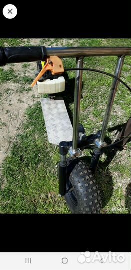 Бензиновый самокат