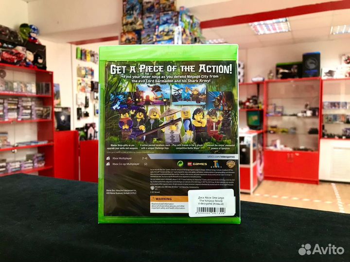 Диск Xbox One The Ninjago Movie Vidogame (Новый)