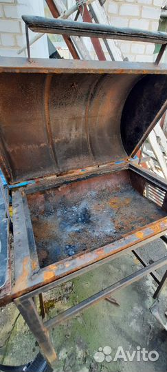 Мангал гриль коптильня