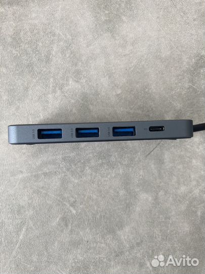 Адаптер Type-C - hdmi, USB 3.0, Lymbda LC129