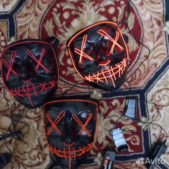 Маска светящиеся