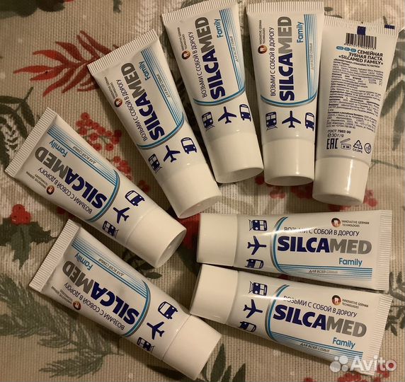 Зубная паста R.O.C.S и silkamed