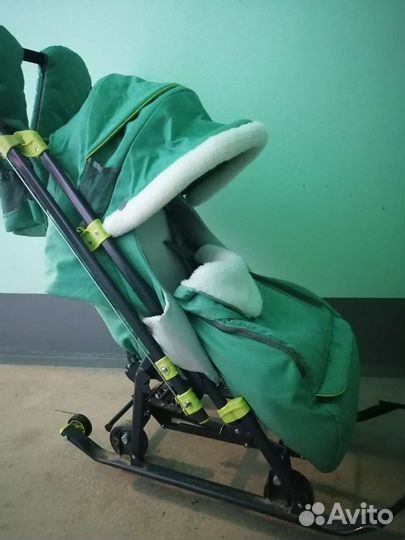 Детские санки коляска